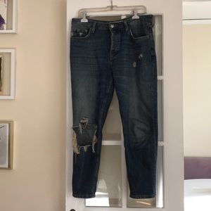 Topshop Moto Hayden jeans W28 L30. Like new!
